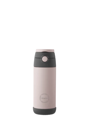 AYA&IDA Kids Straw Bottle 350 ml - Soft Rose