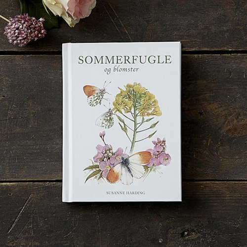 Sommerfugle og blomster